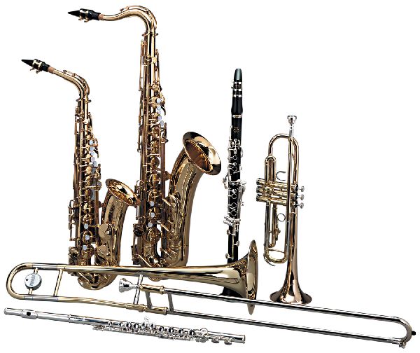 flauti clarinetti sax trombe ottoni